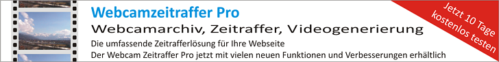 Webcam Zeitraffer Script